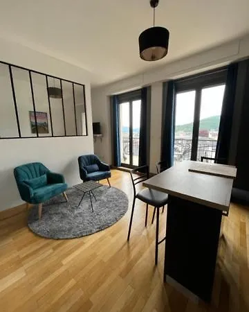 Le Riviera - Magnifique Studio De 35m2 Avec Terrasse Panoramique Et Garage Privatif Apartmán *